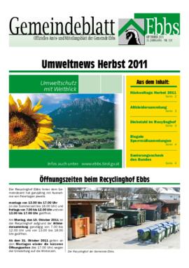 Ebbser Gemeindeblatt 128 2011 09 Umwelt