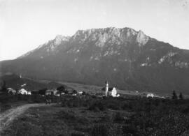 Ansicht Ebbs von Innauen aus ca 1900