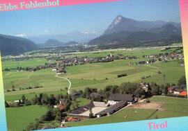 Postkarte  9 Ebbs Fohlenhof Arena Blick nach Kufstein