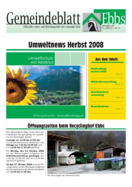 Ebbser Gemeindeblatt 116 2008 09 Umwelt