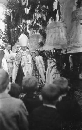 Pfarrkirche Ebbs Glockenweihe durch Bischof 1923
