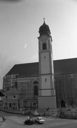 Pfarrkirche Ebbs Außenrenovierung 1982 004