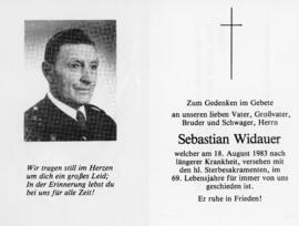 Sebastian Widauer 18 08 1983