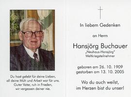 Hansjörg Buchauer Neuhaus 13 10 2005
