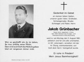 Jakob Grünbacher Jagglmair 03 08 1981