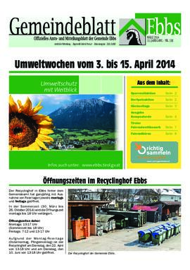 Ebbser Gemeindeblatt 138 2014 03 Umwelt