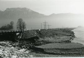 Innkraftwerk Oberaurd Ebbs Jenbacheinmündung 1989