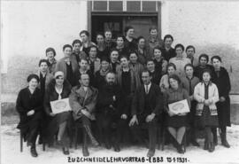 Erwachsenenschule Ebbs Zuschneidelehrgang 1931