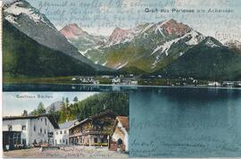 Gruß aus Pertesau ( Pertisau) am Achensee