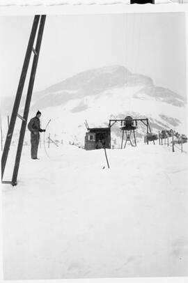 Seilriss Schlepplift am 12.03.1961