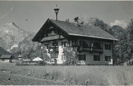 Haus Singer Pertisau mit Blick auf Sonnjoch