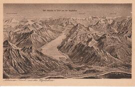 Achensee Tirol, aus der Vogelschau