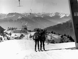 Schlepplift Gschöllkopf; Blick Richtung Seilbahn