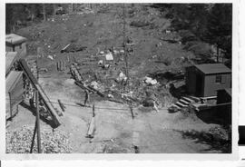 Aufzug Tragseile, Blick von Talstation