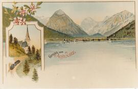 51. Alte Ansicht, Blick auf Pertisau