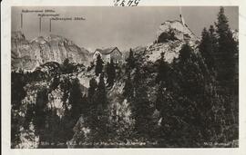 5472, Ansichtskarte, Erfurterhütte, Maurach