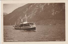 6081, Ansichstskarte, Achenseeschiff, Achensee