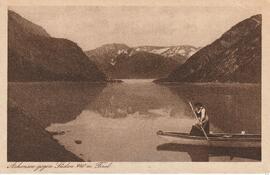3281, Ansichtskarte, Achensee gegen Süden