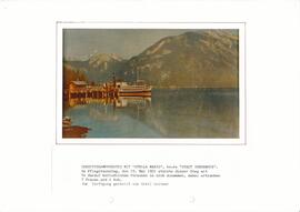 Seespitzdampfersteg mit "STELLA MARIS", heute "STADT INNSBRUCK".