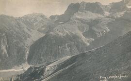 Eng Blick auf Lamsenjoch, Lamsenspitze und die Laliderer Wände