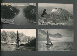 Foto vom Achensee mit 4 Motiven