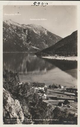 5455, Ansichtskarte, Seepitz, Achensee