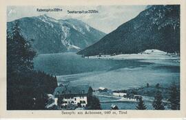 3070,  Asichtskarte, Seespitz,Achensee