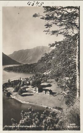 5482, Ansichtskarte, Gaisalpe, Achensee