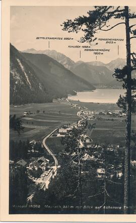 Maurach mit Blick auf Achensee