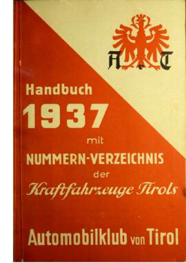 Handbuch der Kfz-Kennzeichen und Tirol