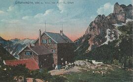 232, Ansichtskarte, Erfurterhütte, Maurach
