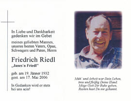 Friedrich Riedl