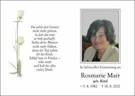 Rosmarie Mair