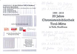 20 Jahre Chronistenbibliothek Tirol - Mitte