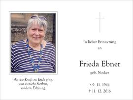 Frieda Ebner