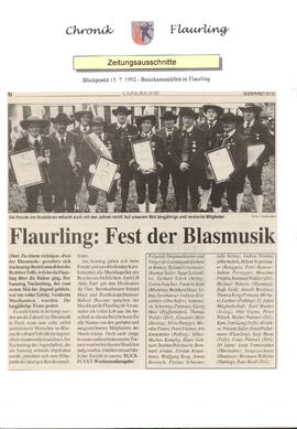 Bezirksmusikfest Flaurling