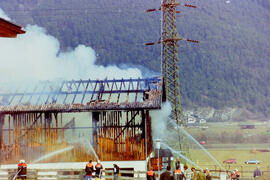 Brand am Hof von Reiter Franz