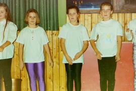 Mülltheater der Volksschule