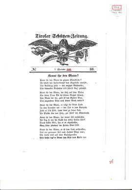 Tiroler Schützen-Zeitung N. 36