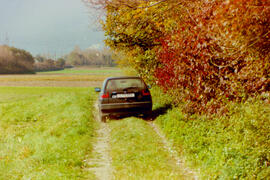 Ansichten in Dorf, Feld und Kalvarienberg