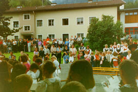 Einweihung der umgebauten Volksschule