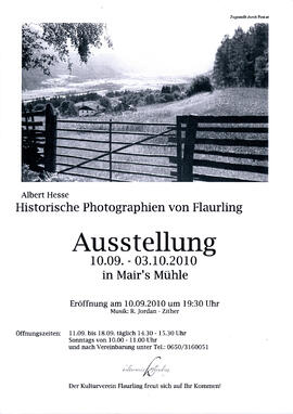 Ausstellung Historische Fotografien