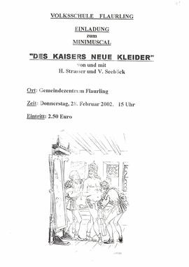 Minimusical "Des Kaisers neue Kleider"
