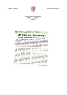 EM-Flair am Hennenbichl