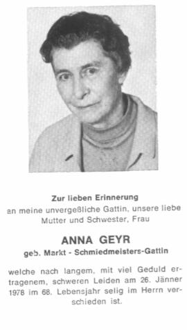 Anna Geyr