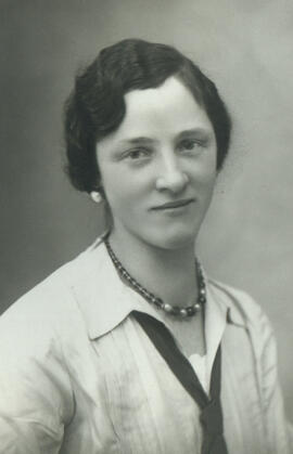 Postamtsleiterin Anna Mair