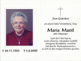 Maria Mantl