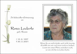 Rosa Lederle