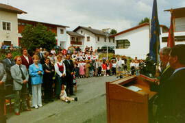 Einweihung der umgebauten Volksschule