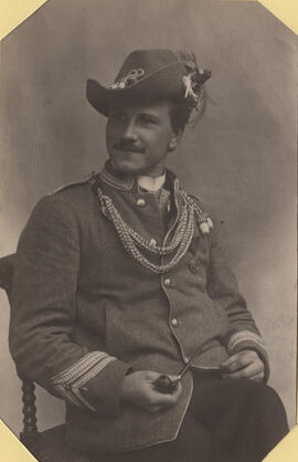 Fritz Ecker in Uniform